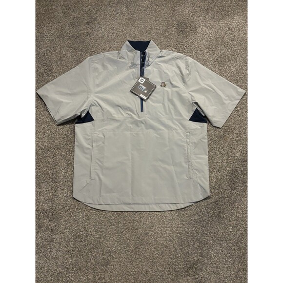 FootJoy HydroLite X Short Sleeve Golf Rain Shirt Men’s Medium Grey NWT